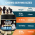 NOBLE BEAST Hemp Calming Chews for Dogs - 120 Soft Chews - Chicken Flavor
